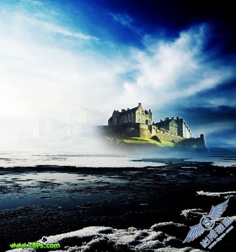 Photoshop合成幻想风格的城堡场景