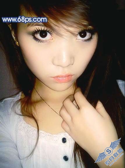 Photoshop照片处理:给偏暗的<a href=http://www.syue.com/Digital/Mobile/ target=_blank class=infotextkey>手机</a>照片人物美白【图】_