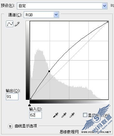 Photoshop调制金黄色秀发美女照片