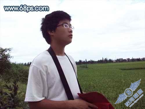 Photoshop给逆光人物照片简单调色