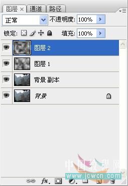 Photoshop初学者实例教程:云雾效果简单制作_www.