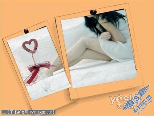 Photoshop教程:制作精美失落美女胶片效果
