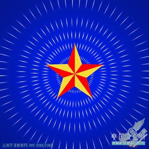 巧用Photoshop路径工具绘制规则的五角星