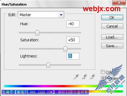 利用Photoshop饱和度工具为照片换色彩
