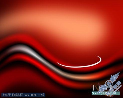 Photoshop打造浪漫星光闪烁圣诞树背景