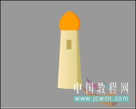 卡通风景画中风车的画法