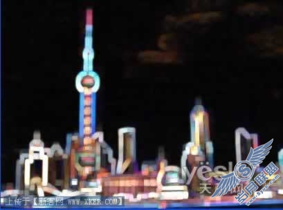 滤镜制作霓虹灯效果