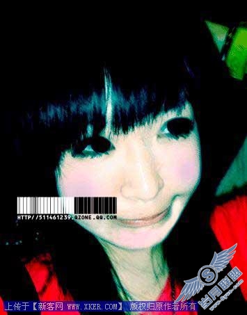 Photoshop制作VONAI风格非主流照片效果