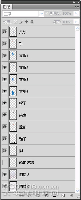 Photoshop鼠绘教程:绘制少数民族服饰之回族服装
