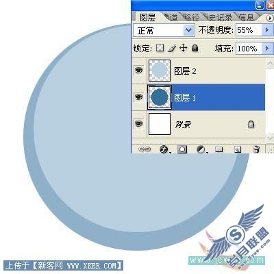 Photoshop基础教程:制作清爽漂亮的矢量泡泡