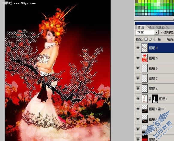 photoshop打造魅彩风华创意色调主题写真