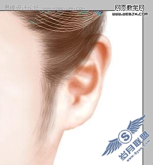 Photoshop鼠绘教程:气质美女