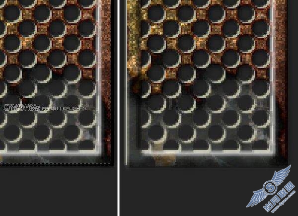 photoshop制作金属质感锈蚀文字