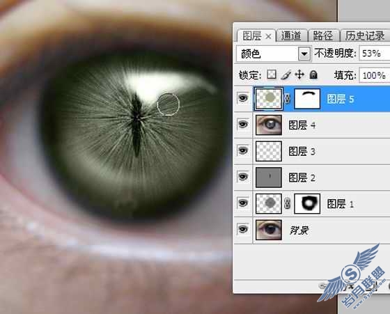 Photoshop打造个性化的眼睛效果