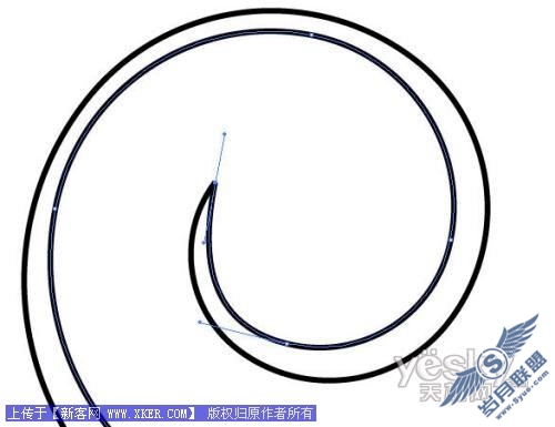 Illustrator巧绘矢量螺旋形状