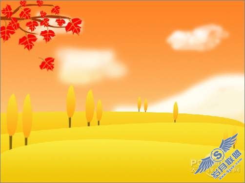 Photoshop插画:秋分主题