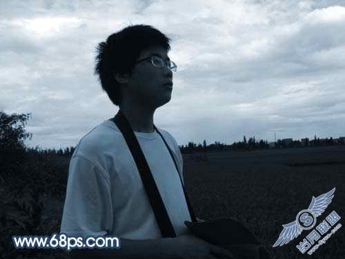 Photoshop给逆光人物照片简单调色