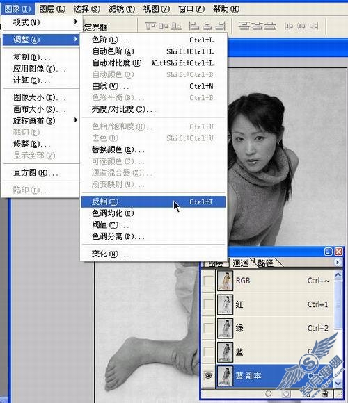 利用Photoshop通道来实现快速简单抠图