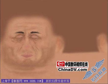 利用PhotoShop完成角色脸部贴图制作