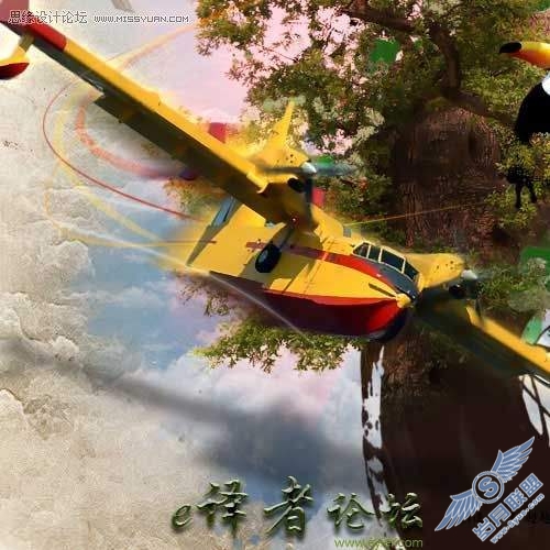 Photoshop创意合成教程:虚构的蒙太奇魔幻场景