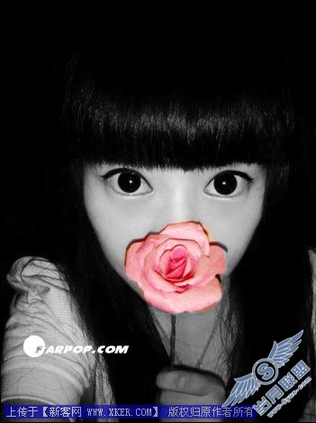 Photoshop制作非主流诡异效果照片