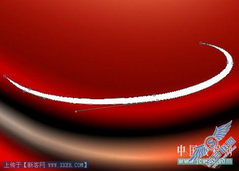 Photoshop打造浪漫星光闪烁圣诞树背景