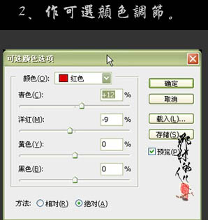 三步修复严重偏红的美女照片