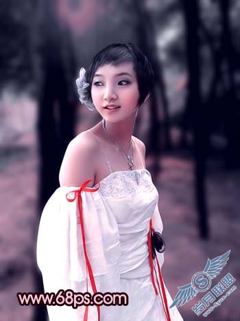 Photoshop调出偏黄照片鲜丽的红色调