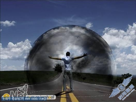 我是超人Photoshop打造冲击波效果(7)