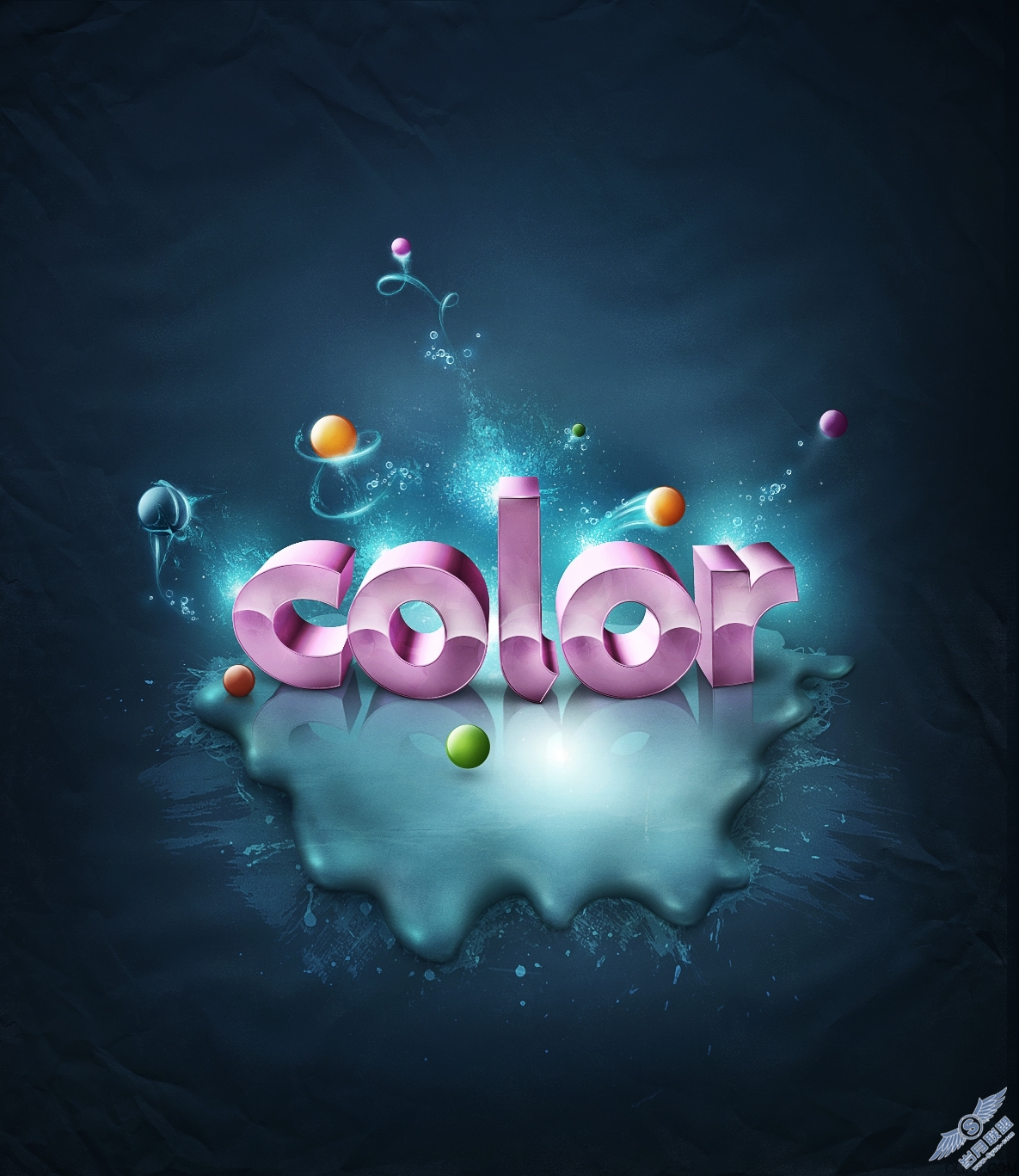 photoshop制作3d文字教程(第一部分)
