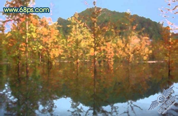 Photoshop用滤镜把外景照片转成水彩画效果