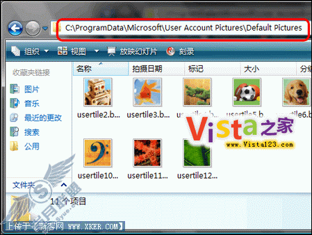 玩转Windows Vista用户头像更改