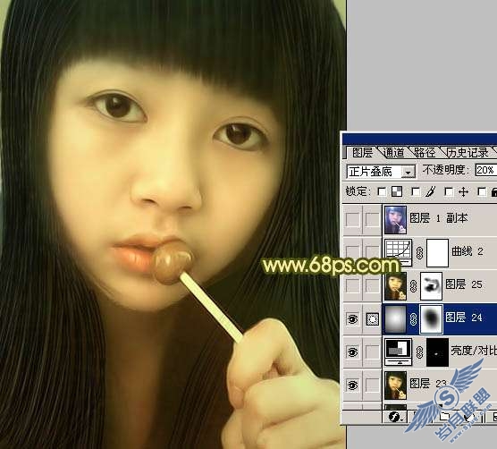 Photoshop照片处理:制作暖色柔美的<a href=http://www.syue.com/Digital/Mobile/ target=_blank class=infotextkey>手机</a>相片【图】_