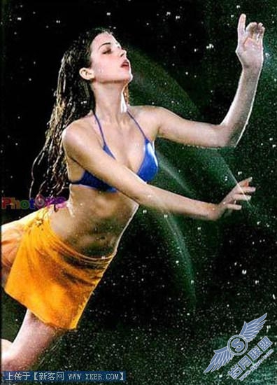 Photoshop合成逼真的蛇美人—移花接木