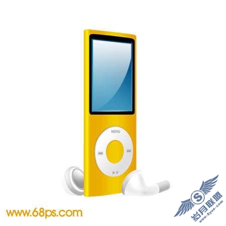 Photoshop制作ipod图标