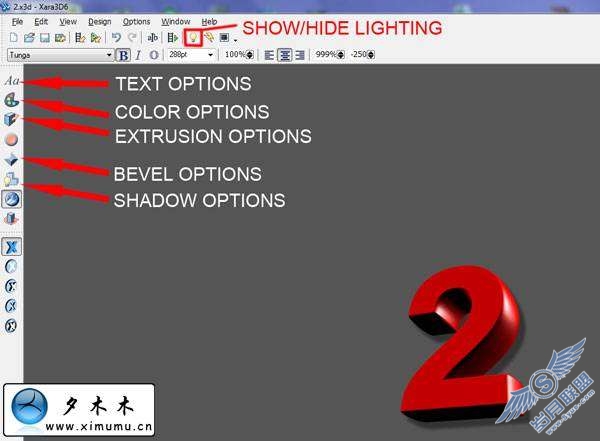 Photoshop文字特效:制作2010花纹装饰的3D文字【图】_