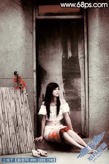Photoshop打造依源风格非主流效果