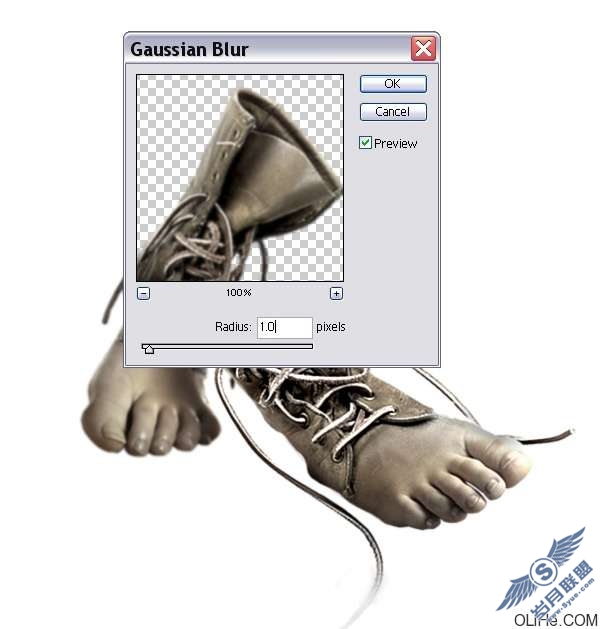 Photoshop制作电锯惊魂VI电影效果海报【图】_