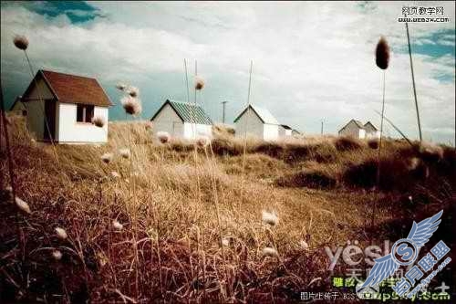 Photoshop调色教程:心死了风仍在动