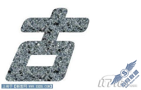 使用Photoshop滤镜打造沧桑石头字
