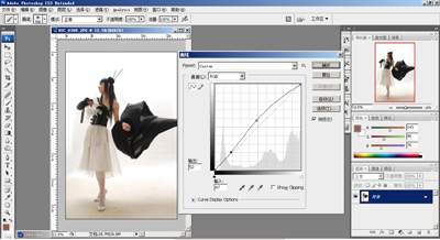 Photoshop后期合成制作水墨写意效果图片
