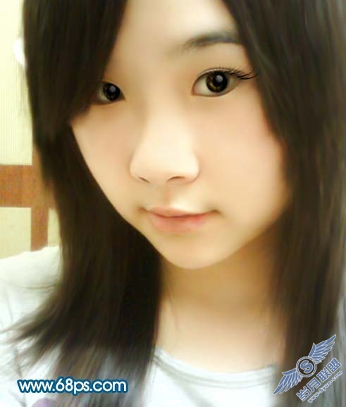 photoshop把曝光过度的人物照片转手绘效果