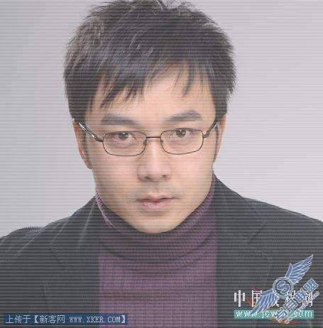 Photoshop教程:巧用滤镜快速去抽丝网纹技巧