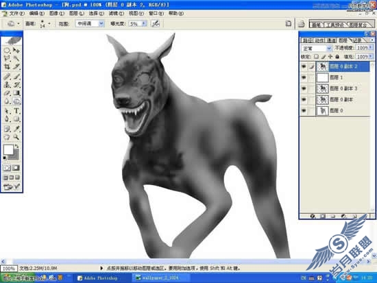 Photoshop照片合成教程:生化危机3海报