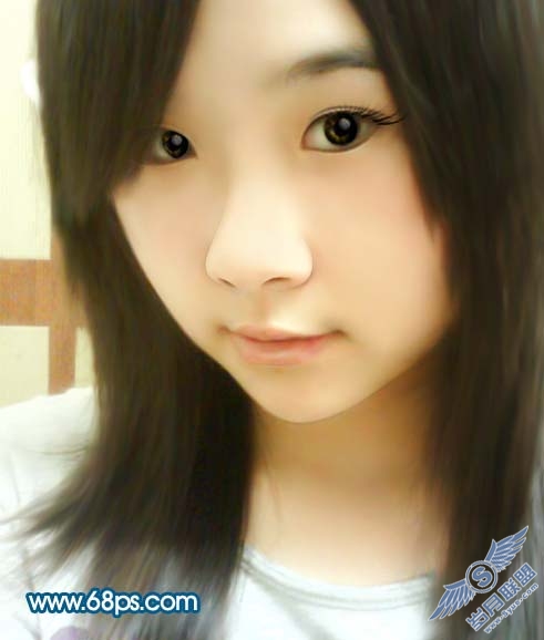 photoshop把曝光过度的人物照片转手绘效果