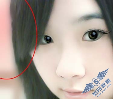 photoshop把曝光过度的人物照片转手绘效果