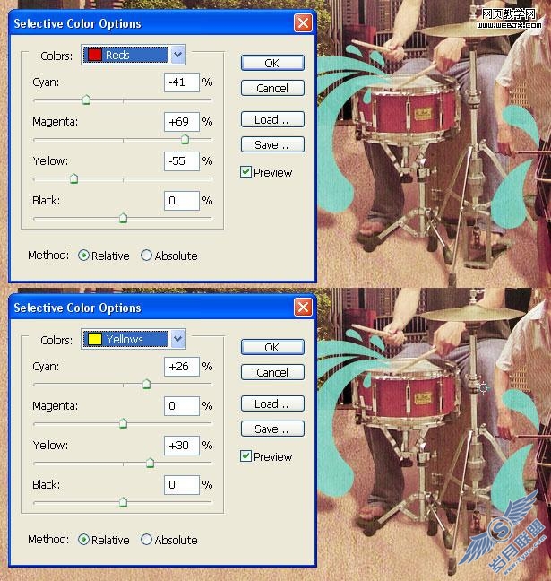 Photoshop合成教程:漂亮的蒙太奇插画