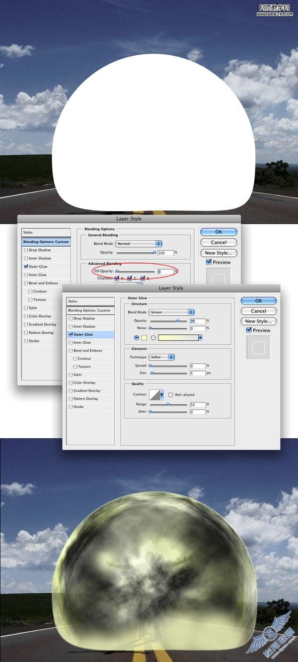 Photoshop经典合成教程:人的能量推翻汽车