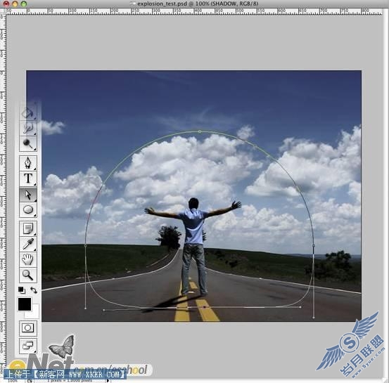 我是超人Photoshop打造冲击波效果(4)