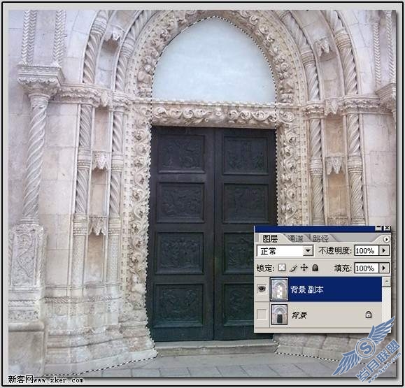 PhotoShop合成天河中奔跑的白马
